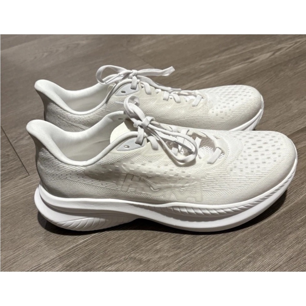 Hoka Mach 6 LA White Size 10.5B - Picture 3 of 8